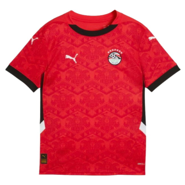 2024-2025 Egypt Home Shirt (Kids) (M.Salah 10)-SoccerKits Hub | Buy Soccer Jerseys Online